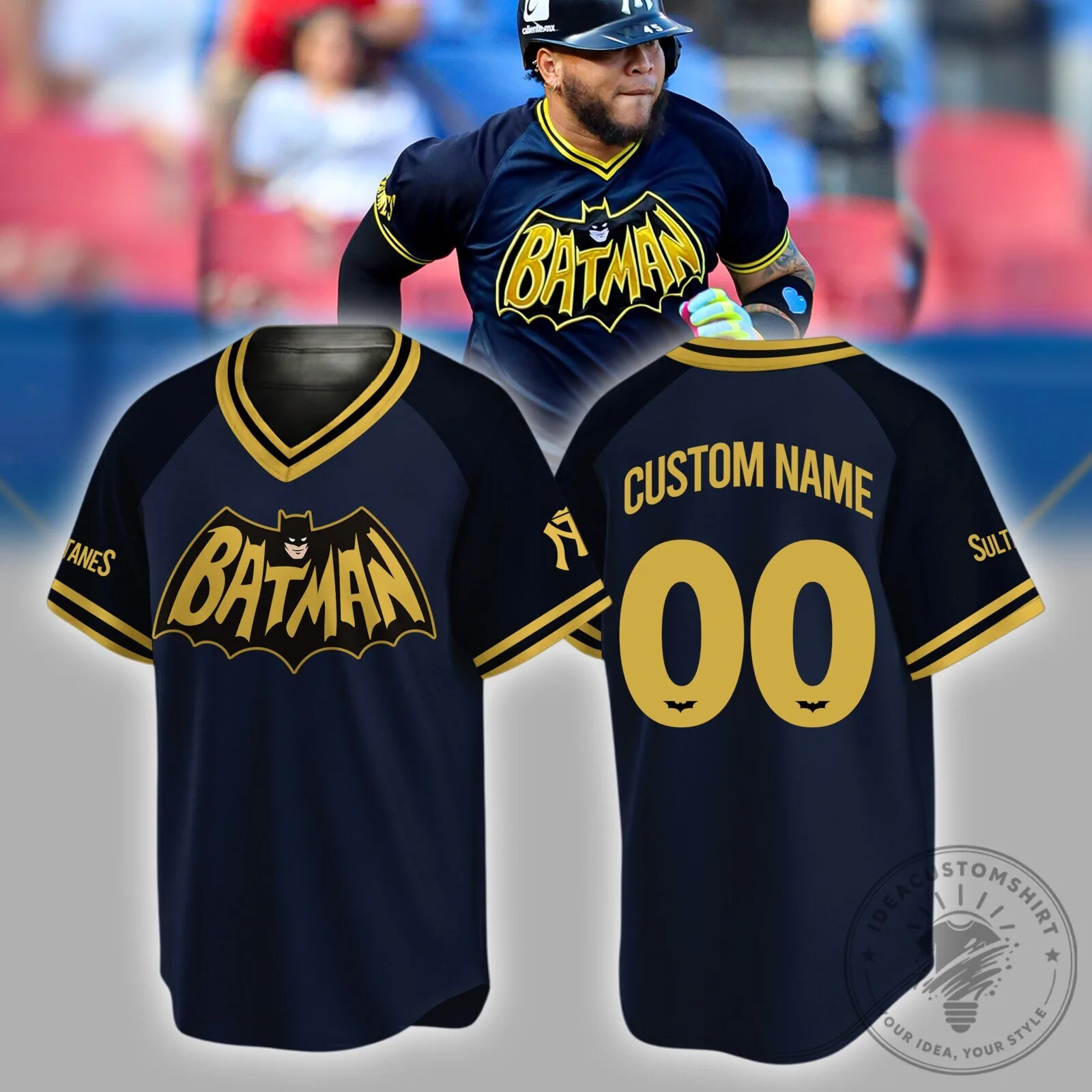 Sultanes De Monterrey x Batman Jersey - Exclusive Limited Edition