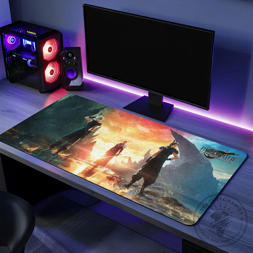 Final Fantasy VII Gaming Desk Mat, Custom RGB LED Mouse Pad 11 Final Fantasy VII Gaming Desk Mat, Custom RGB LED Mouse Pad