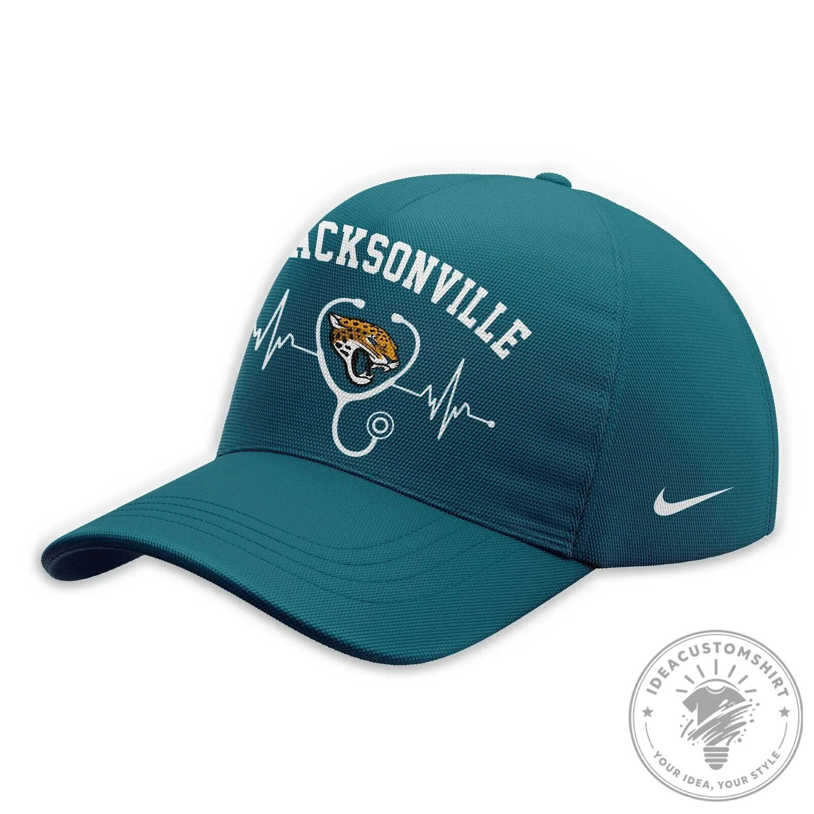 Jacksonville Jaguars Nurse Appreciation Day Teal Hoodie 8 Jacksonville Jaguars Nurse Appreciation Day Teal Hoodie