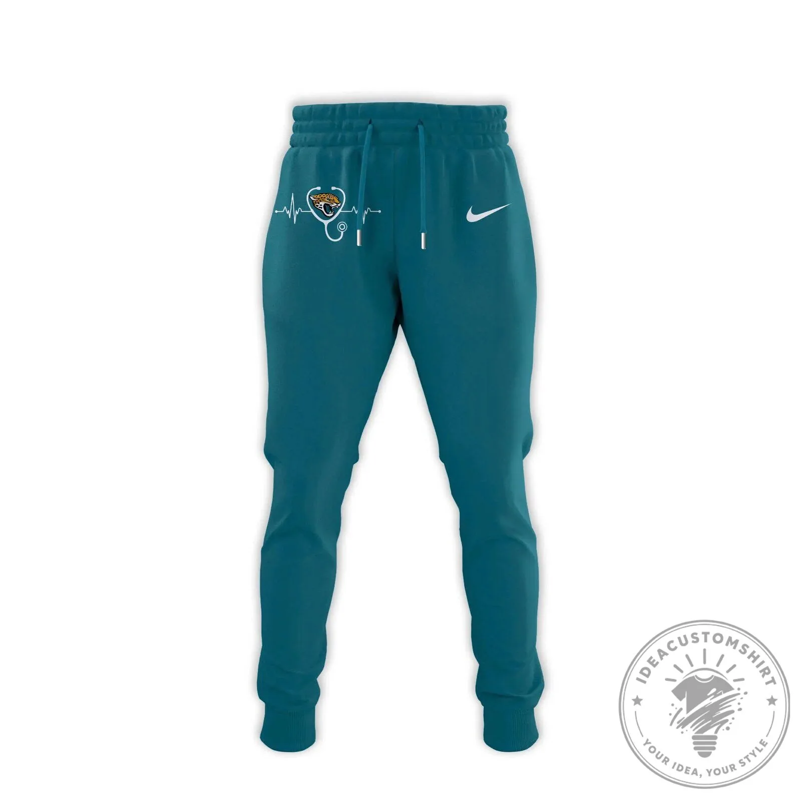 Jacksonville Jaguars Nurse Appreciation Day Teal Hoodie 9 Jacksonville Jaguars Nurse Appreciation Day Teal Hoodie