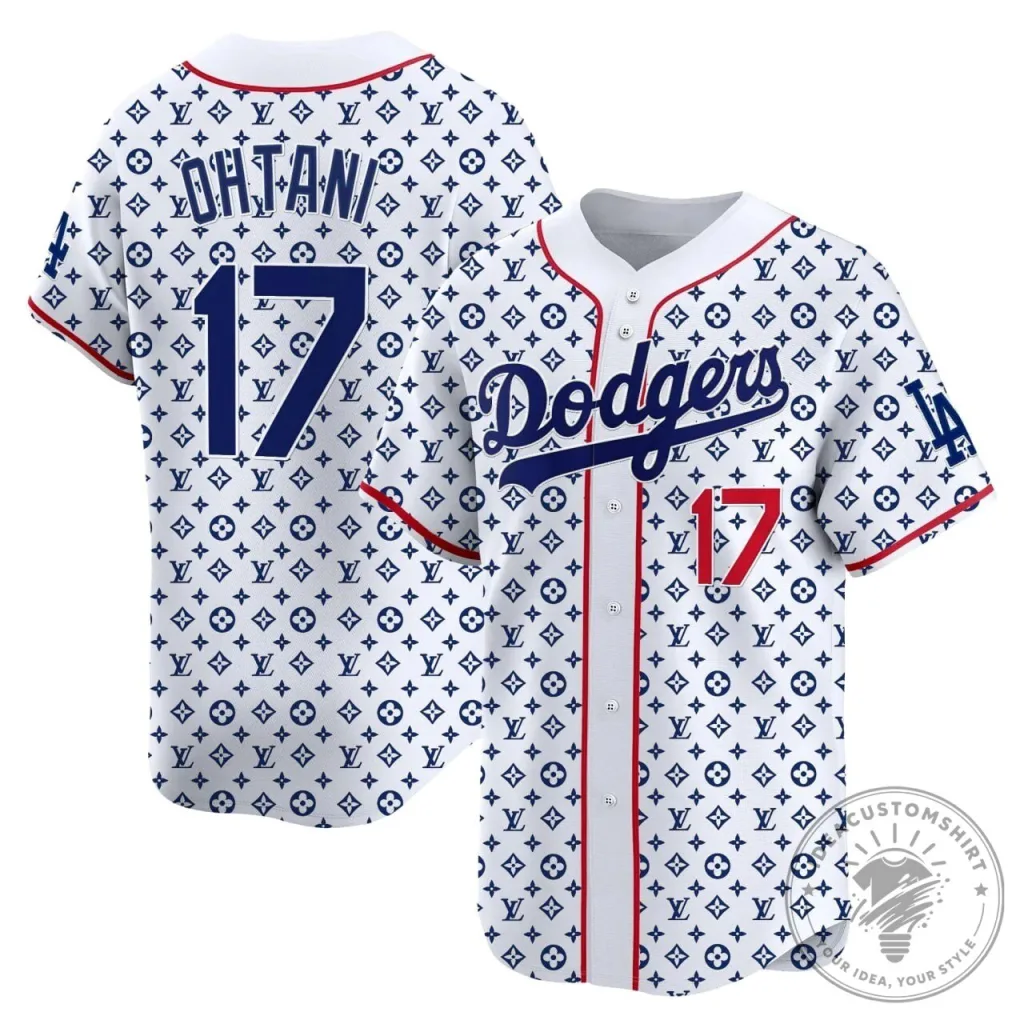 Los Angeles Dodgers Baseball Jersey featuring Shohei Ohtani Los Angeles Dodgers Baseball Jersey featuring Shohei Ohtani
