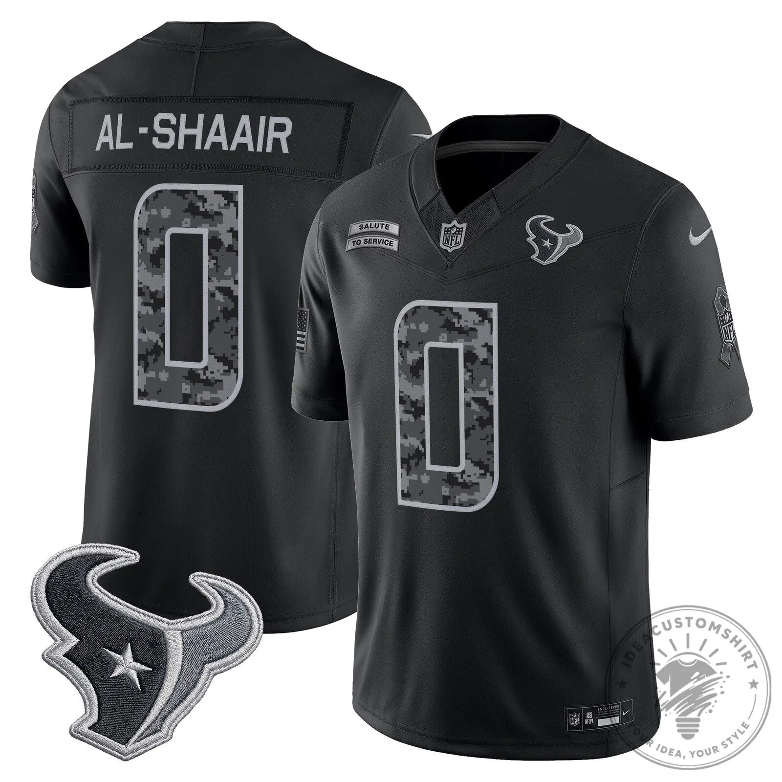 Houston Texans C.J. Stroud Salute to Service Limited Football Jersey 23 Houston Texans C.J. Stroud Salute to Service Limited Football Jersey