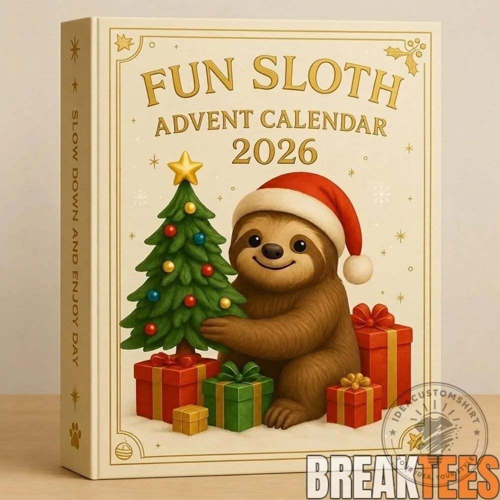 Fun Sloth Advent Calendar 2026 Christmas Holiday Countdown Gift 7 Fun Sloth Advent Calendar 2026 Christmas Holiday Countdown Gift