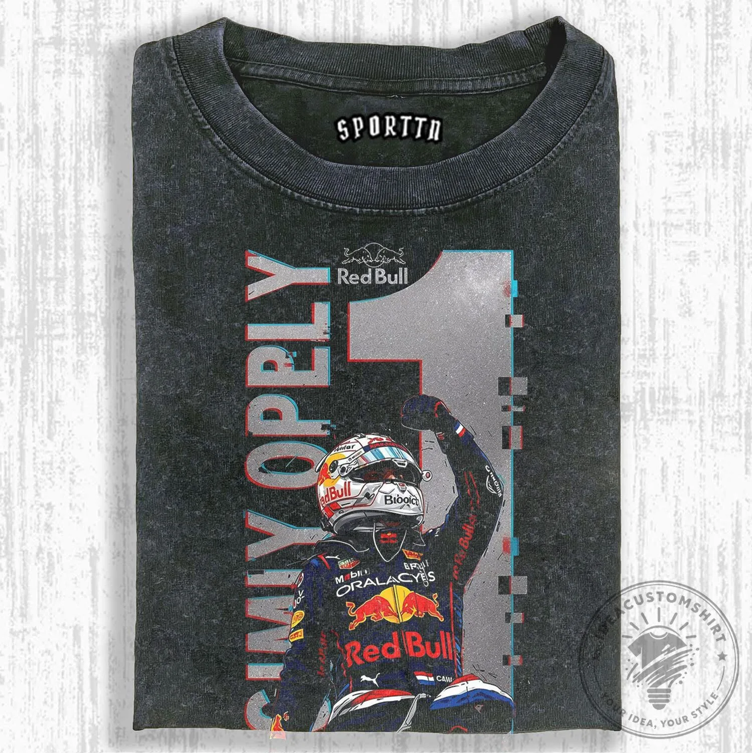 Max Verstappen Red Bull Racing Formula 1 Champion T-Shirt 1 Max Verstappen Red Bull Racing Formula 1 Champion T-Shirt