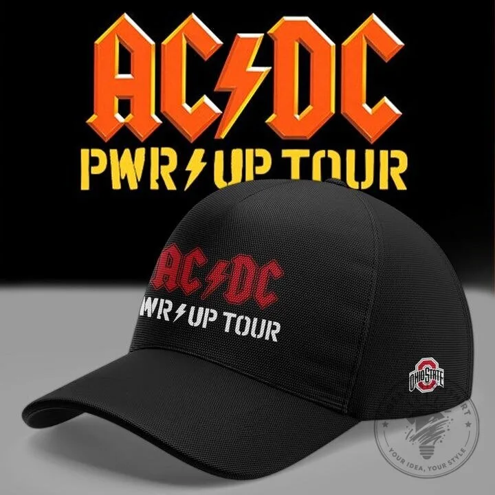Black T-Shirt for the 2026 AC/DC Power Up Tour - Ohio State Football Edition 8 Black T-Shirt for the 2026 AC/DC Power Up Tour - Ohio State Football Edition