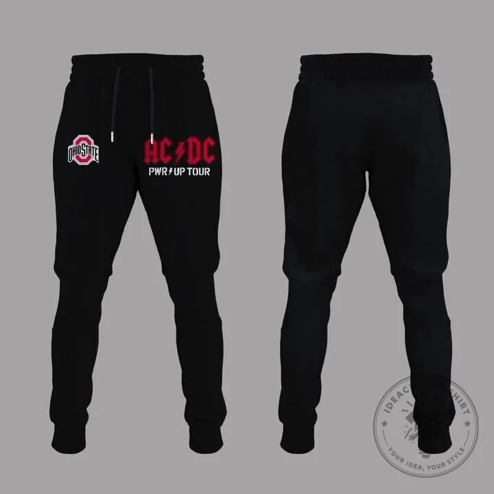 Black T-Shirt for the 2026 AC/DC Power Up Tour - Ohio State Football Edition 9 Black T-Shirt for the 2026 AC/DC Power Up Tour - Ohio State Football Edition