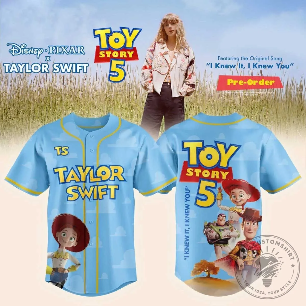 ..Taylor Swift x Toy Story 5 Limited Jersey NN