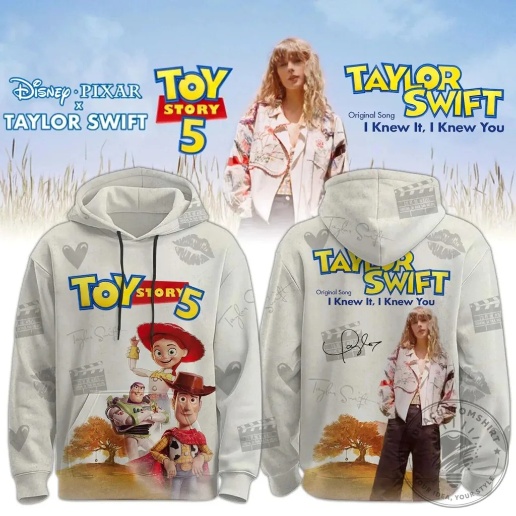 ,Taylor Swift x Toy Story 5 “I Knew It, I Knew You” Special 2026 Hoodie ,Taylor Swift x Toy Story 5 “I Knew It, I Knew You” Special 2026 Hoodie