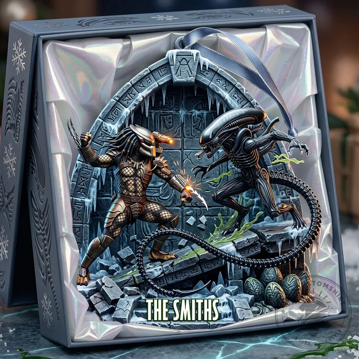 Alien Versus Predator Christmas Tree Holiday Ornament 9 Alien Versus Predator Christmas Tree Holiday Ornament