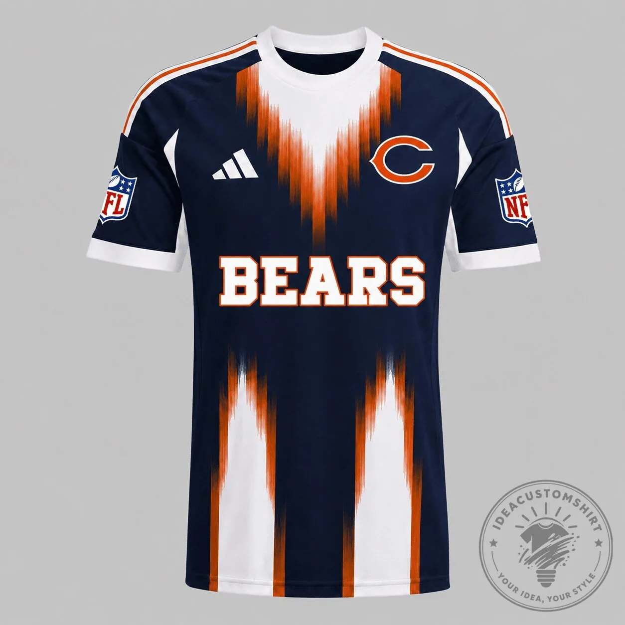 NFL Fan Jersey for Chicago Bears Supporters