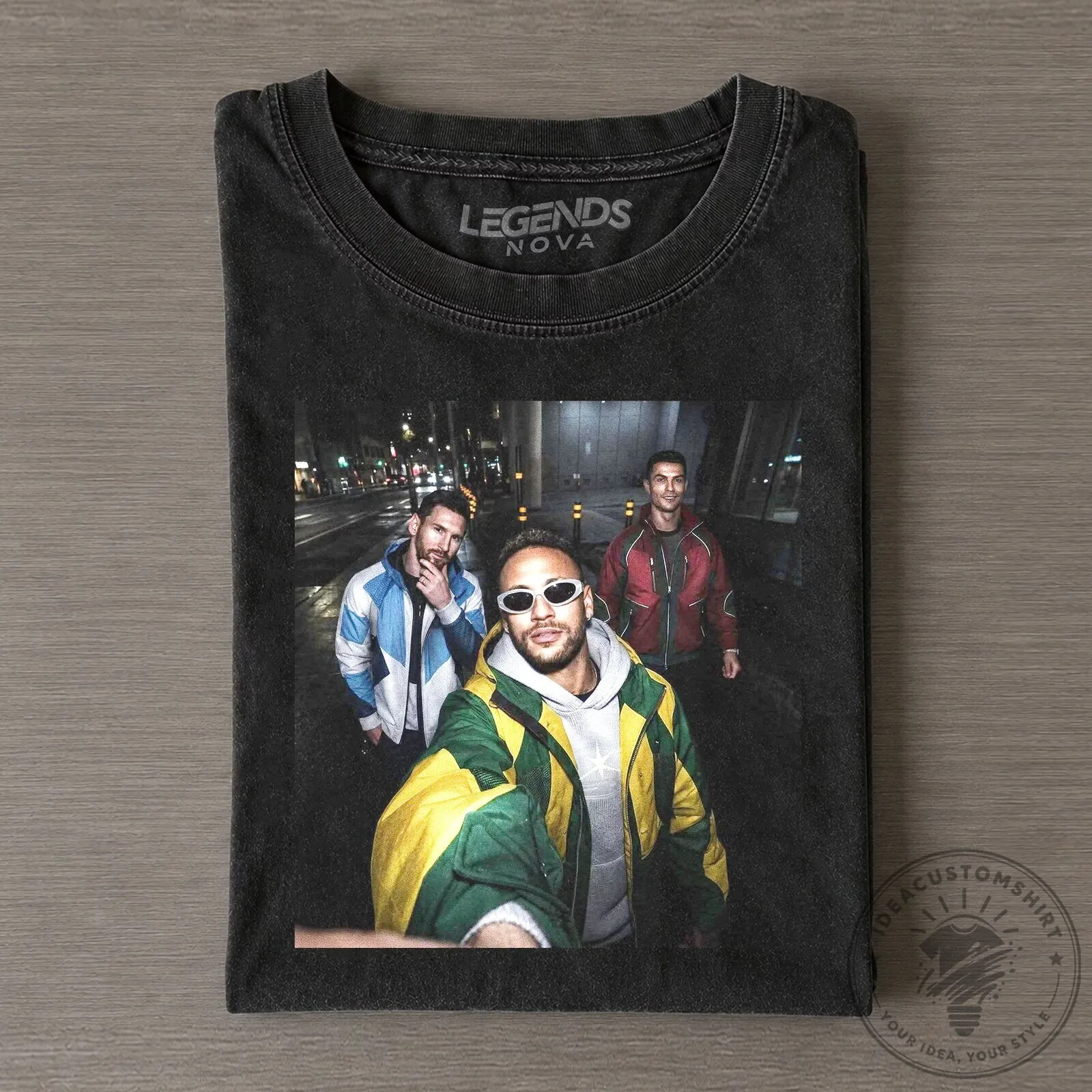 Cristiano Ronaldo, Lionel Messi, Neymar The Last Dance 2026 T-Shirt 1 Cristiano Ronaldo, Lionel Messi, Neymar The Last Dance 2026 T-Shirt