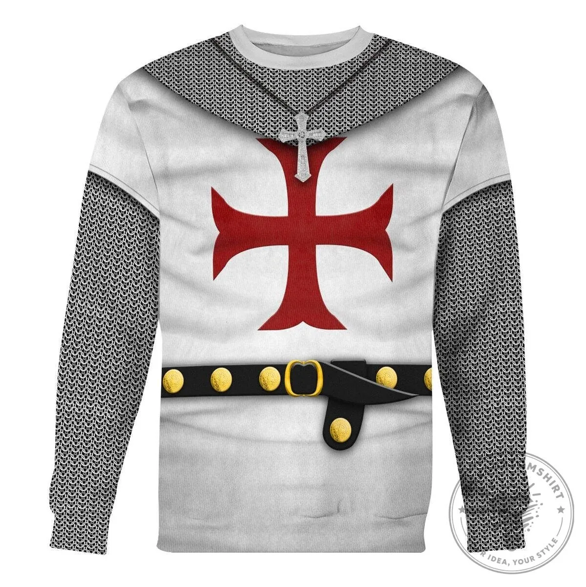 Knights Templar Crusader Medieval Armor Cross 3D Print Hoodie and Sweatpants Set 18 Knights Templar Crusader Medieval Armor Cross 3D Print Hoodie and Sweatpants Set