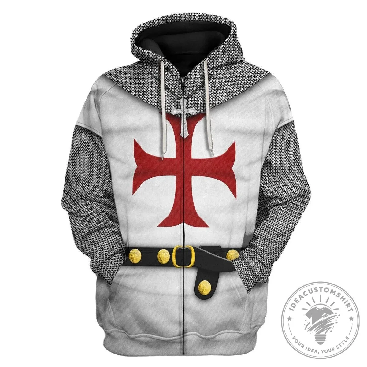 Knights Templar Crusader Medieval Armor Cross 3D Print Hoodie and Sweatpants Set 20 Knights Templar Crusader Medieval Armor Cross 3D Print Hoodie and Sweatpants Set