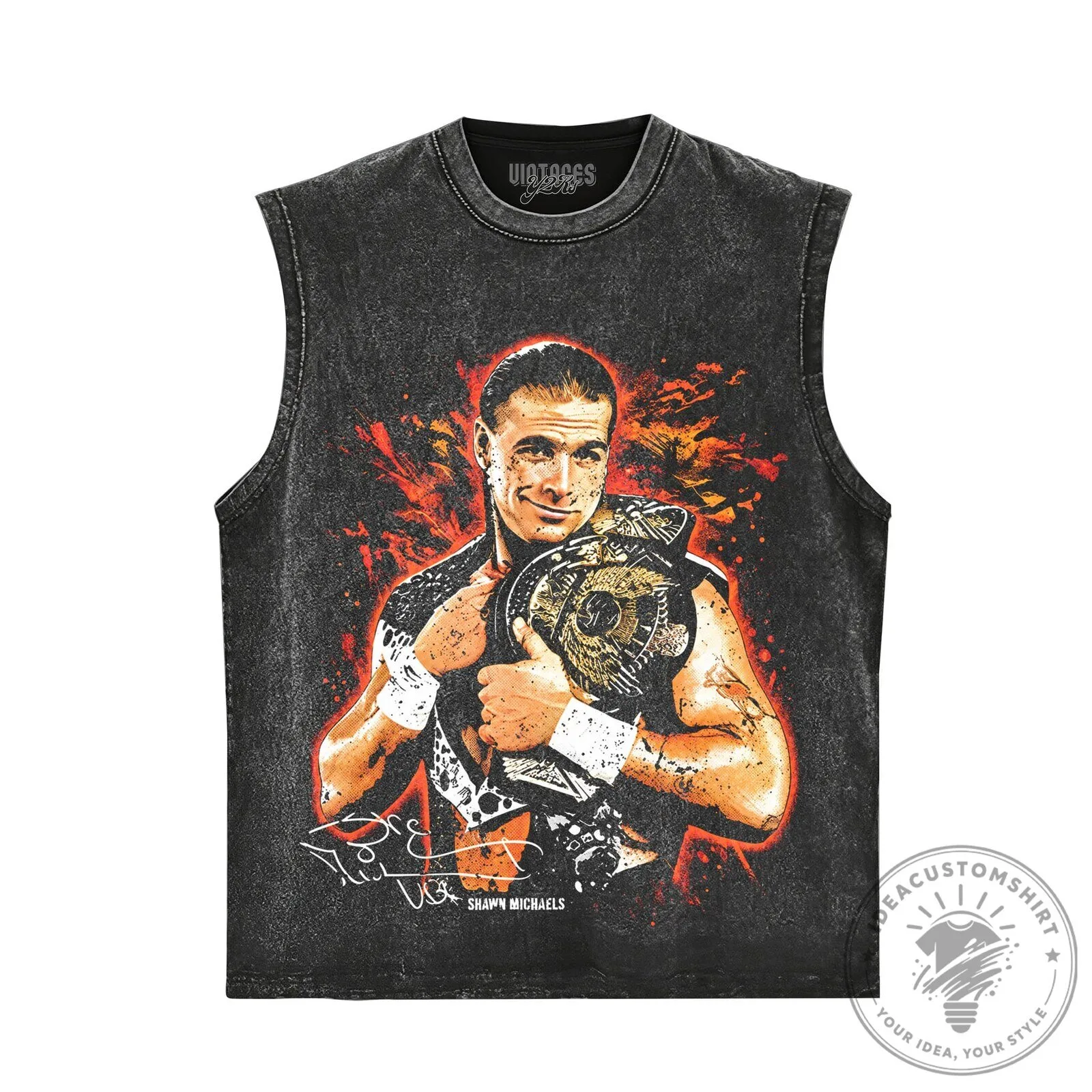 Shawn Michaels United States Champion Gold Belt WWE Professional Wrestler T-Shirt 13 Shawn Michaels United States Champion Gold Belt WWE Professional Wrestler T-Shirt