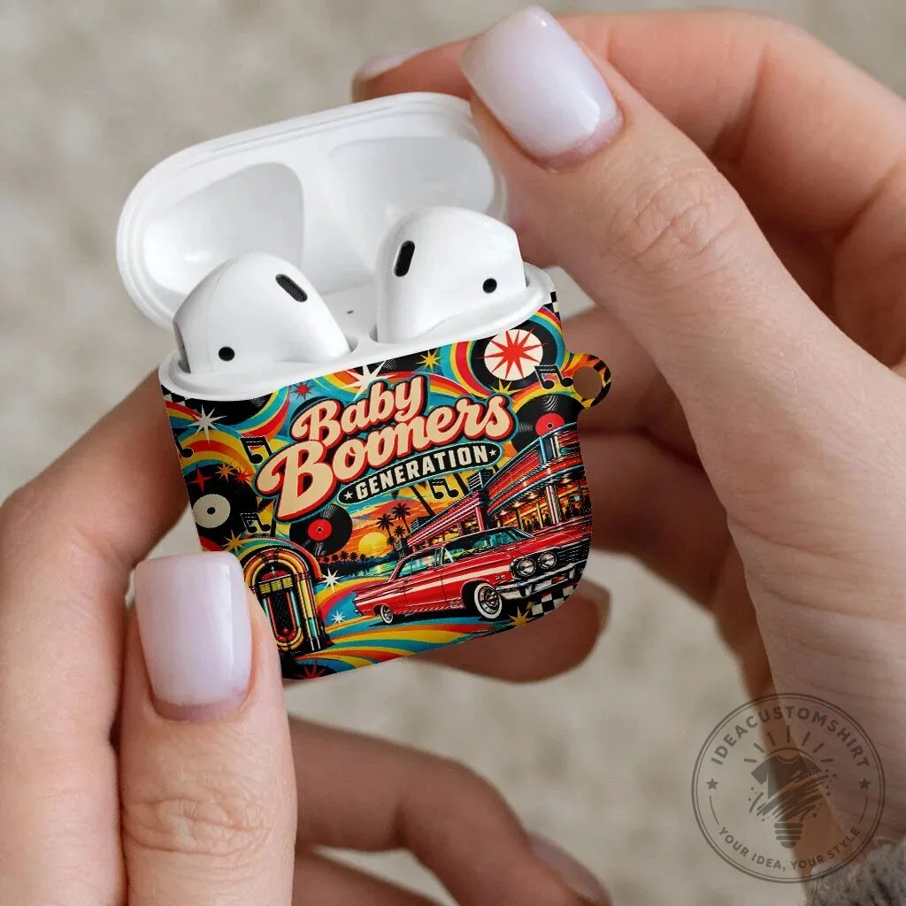 Baby Boomers Generation Vintage Retro Classic Car AirPods Case 12 Baby Boomers Generation Vintage Retro Classic Car AirPods Case