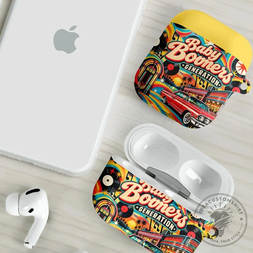 Baby Boomers Generation Vintage Retro Classic Car AirPods Case 14 Baby Boomers Generation Vintage Retro Classic Car AirPods Case