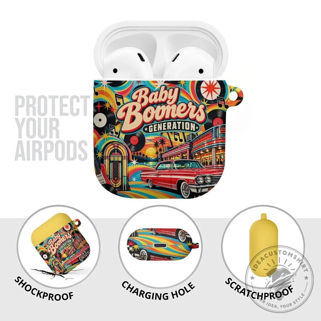 Baby Boomers Generation Vintage Retro Classic Car AirPods Case 15 Baby Boomers Generation Vintage Retro Classic Car AirPods Case