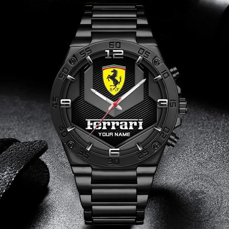 Elegant Fashion Design Stainless Steel Watch with Custom Name by Ferrari 17 Elegant Fashion Design Stainless Steel Watch with Custom Name by Ferrari