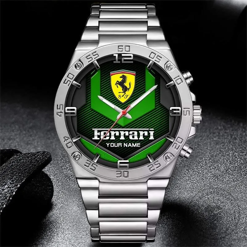 Elegant Fashion Design Stainless Steel Watch with Custom Name by Ferrari 20 Elegant Fashion Design Stainless Steel Watch with Custom Name by Ferrari