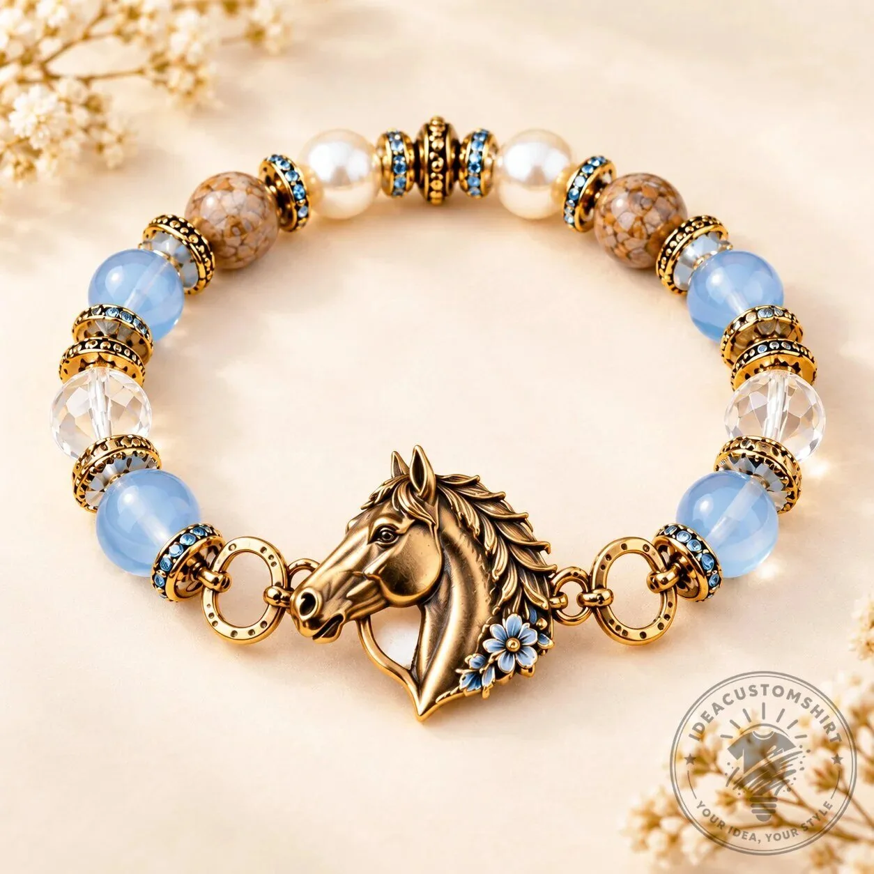 Therapy Horse Healing Through Connection Comfort Hope Beaded Bracelet 12 Therapy Horse Healing Through Connection Comfort Hope Beaded Bracelet