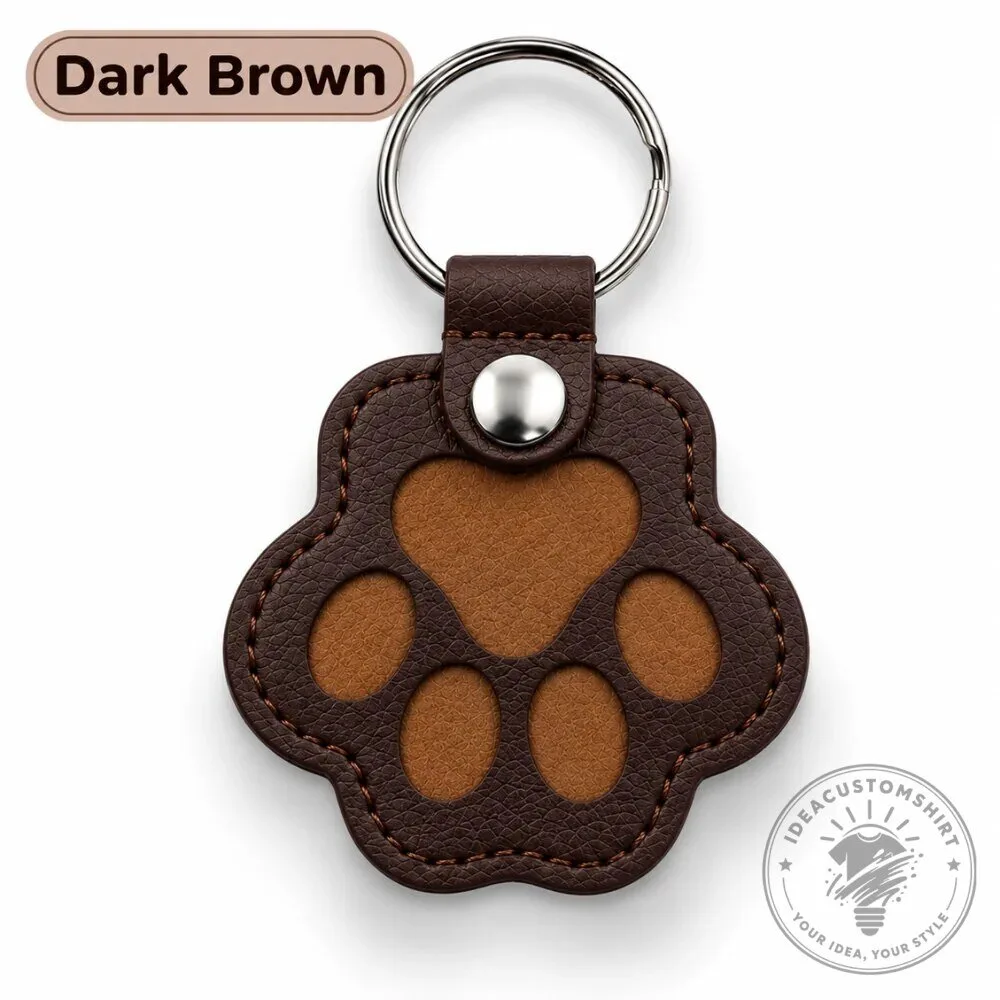 Pet Paw Print Photo Frame Keychain - Personalized Dog Cat Memorial Keepsake 22 Pet Paw Print Photo Frame Keychain - Personalized Dog Cat Memorial Keepsake