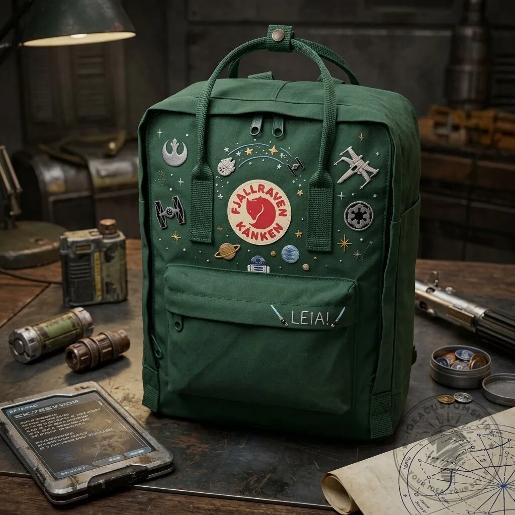 Star Wars Embroidered Fjallraven Kanken Backpack