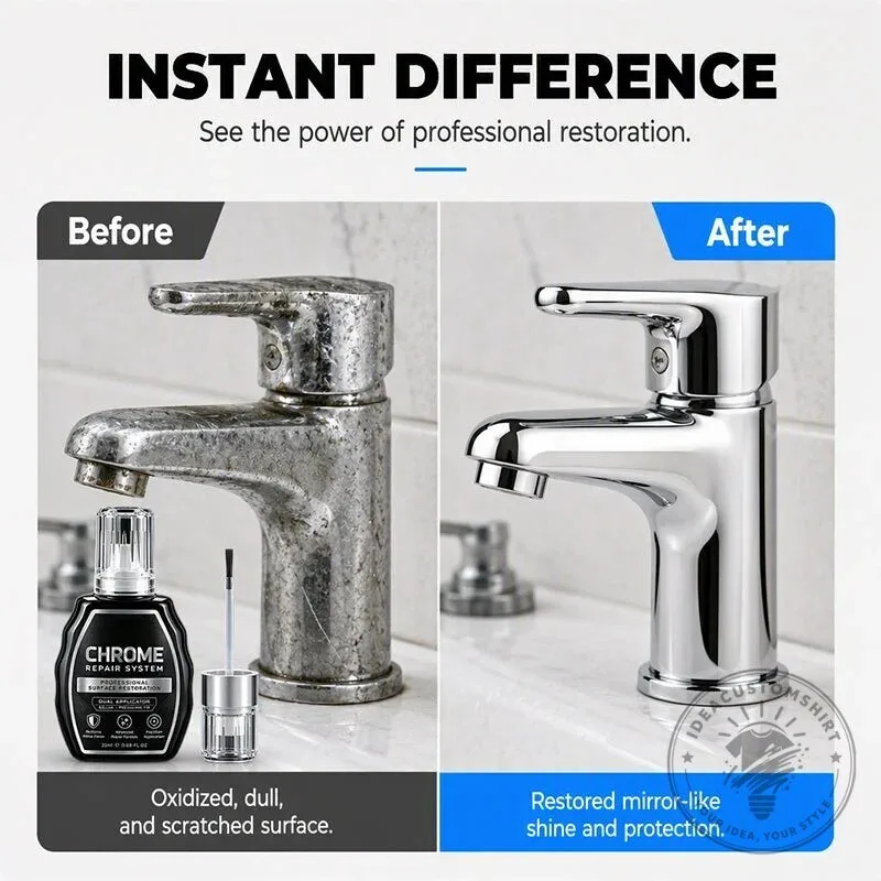 Professional Chrome Repair System Kit for Automotive and Home Metal Hardware 13 Professional Chrome Repair System Kit for Automotive and Home Metal Hardware